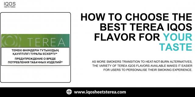 How to Choose the Best Terea IQOS Flavor for Your Taste - IQOS HEETS TEREA